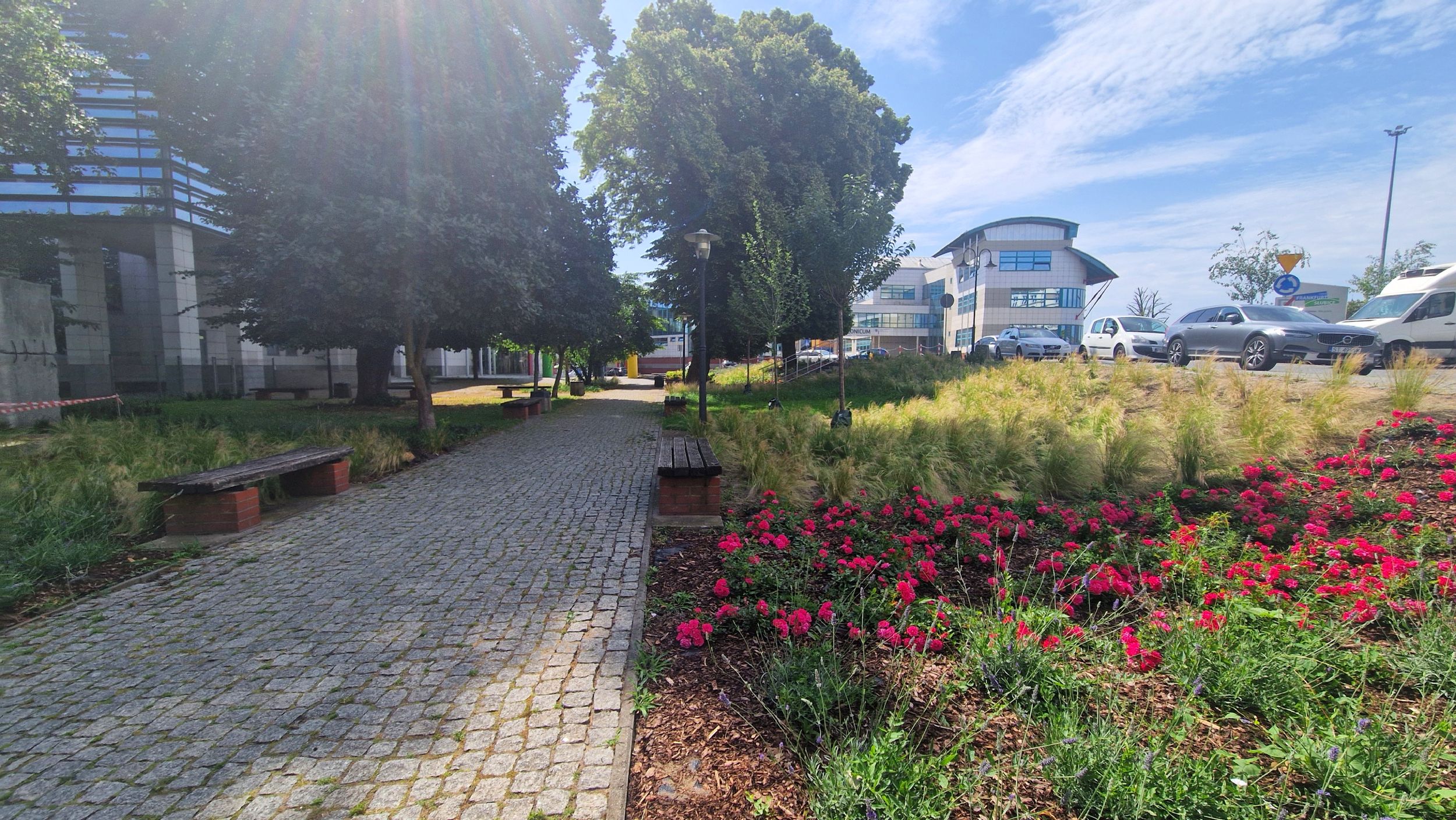 Platz der Doppelstadt - Skwer Dwumiejski, Foto: Aneta Szczesniewicz